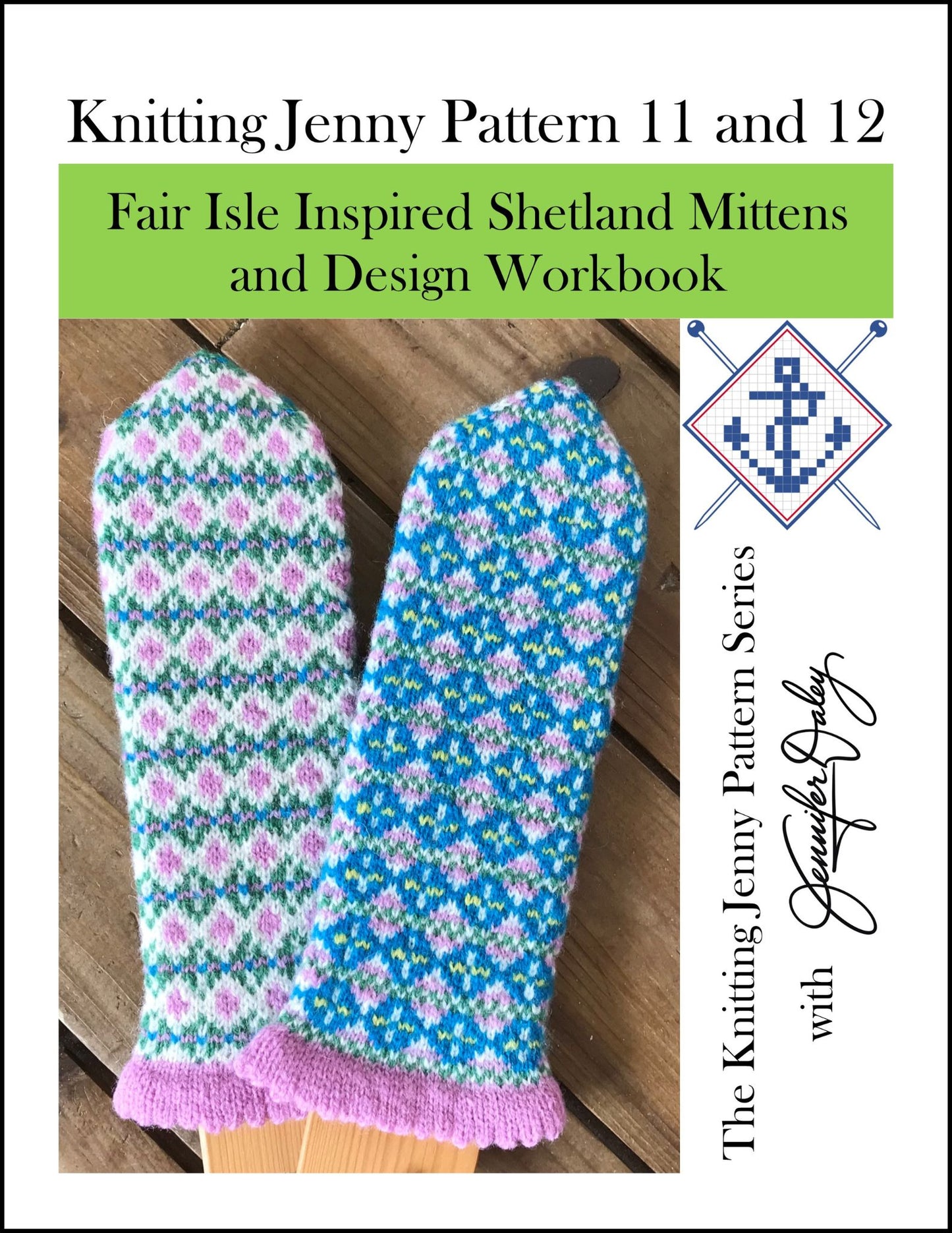 Knitting Jenny Pattern 11 and 12