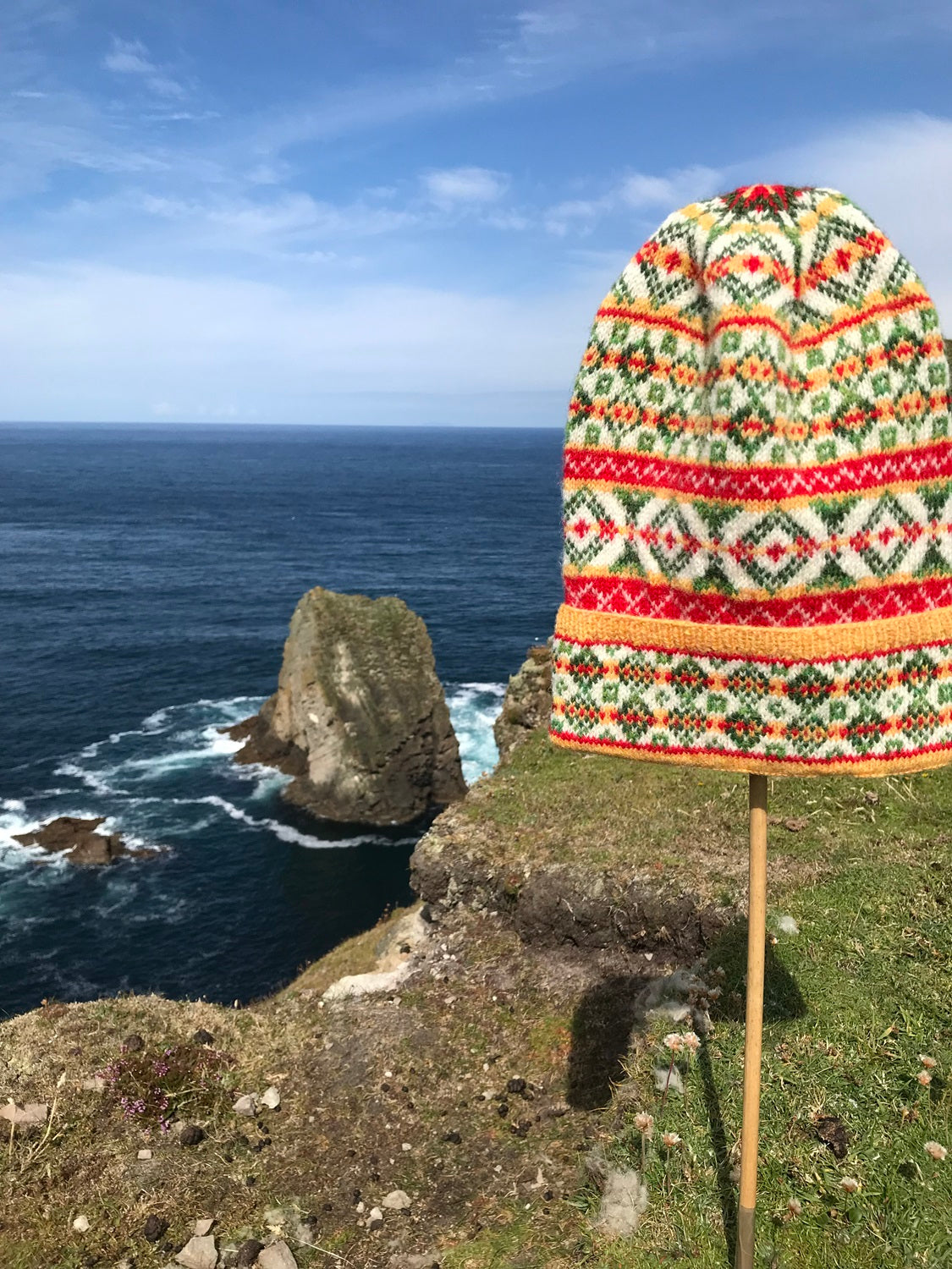 Knitting Jenny Pattern 25: Fair Isle Inspired Fisherman’s Kep and Design Workbook