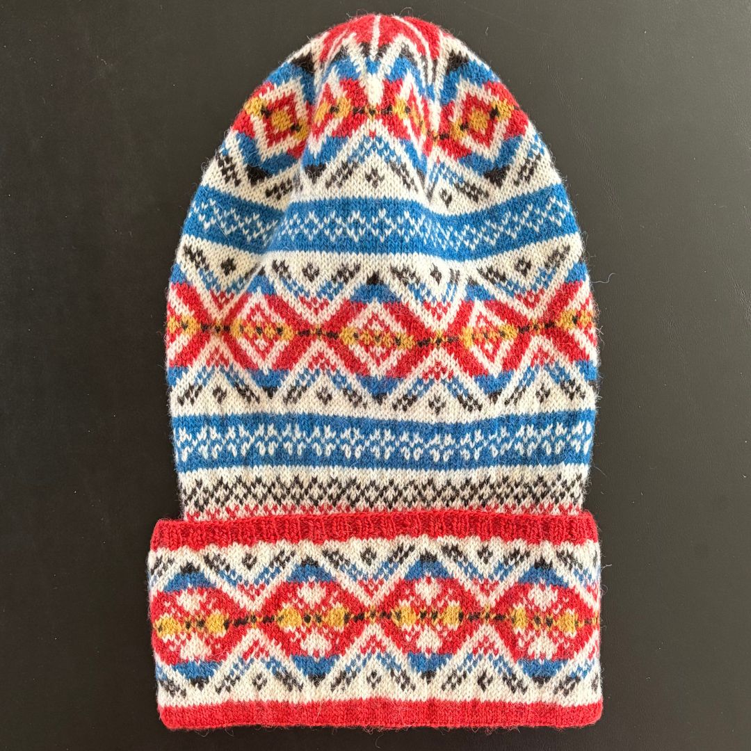 Knitting Jenny Pattern 28: Fair Isle Inspired Fisherman’s Kep