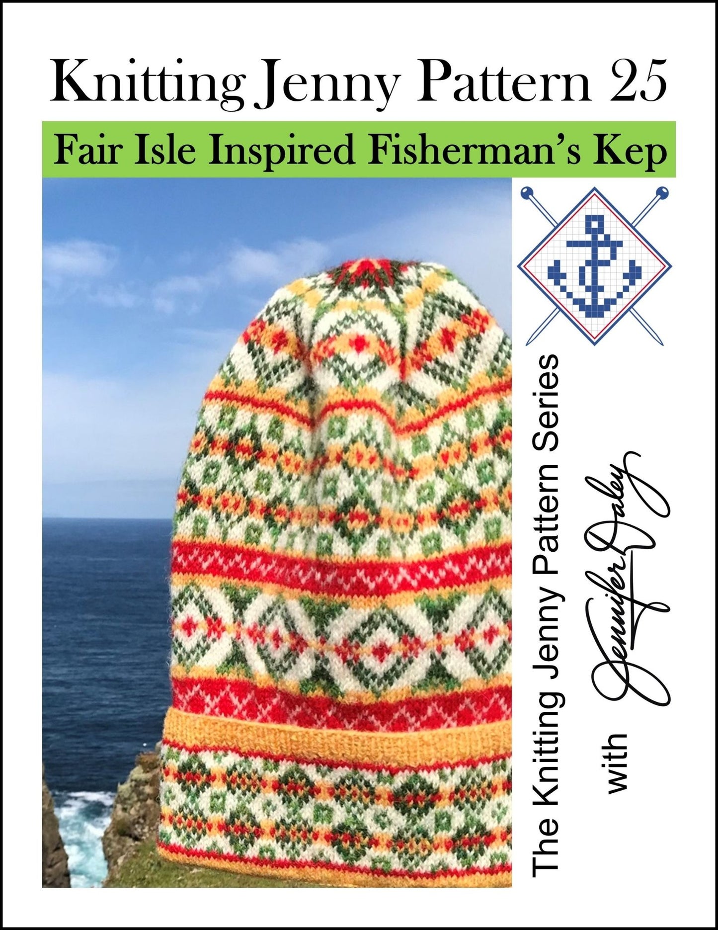 Knitting Jenny Pattern 25: Fair Isle Inspired Fisherman’s Kep