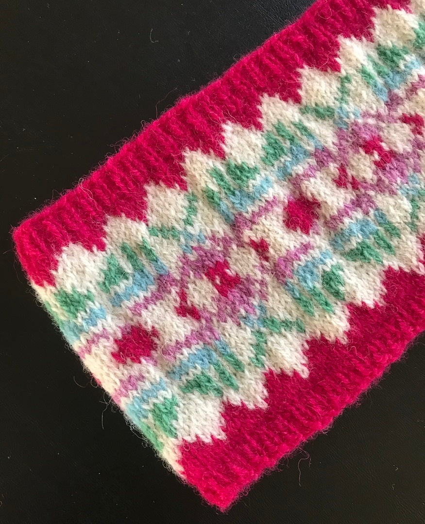 Knitting Jenny Pattern 39: Fair Isle Inspired Headband